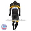 Set Fietsshirt Lange Mouw + Lange Koersbroek 2017 Telenet Fidea Lions N001 Winter Thermal Fleece